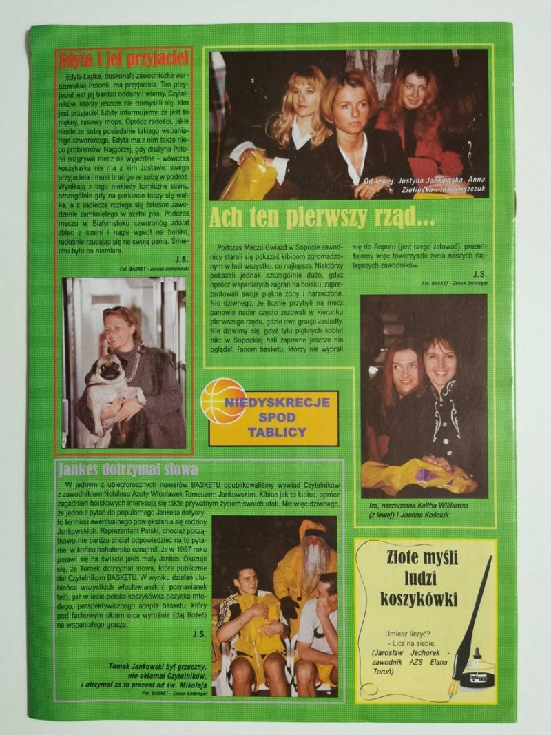 BASKET NR 1 (167) STYCZEŃ 1997 