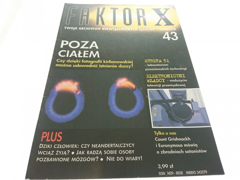 FAKTOR X 43 POZA CIAŁEM 2000