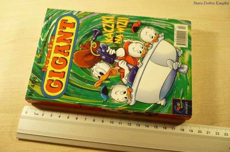KOMIKS GIGANT NR 4/98 KACZKI NA WIZJI