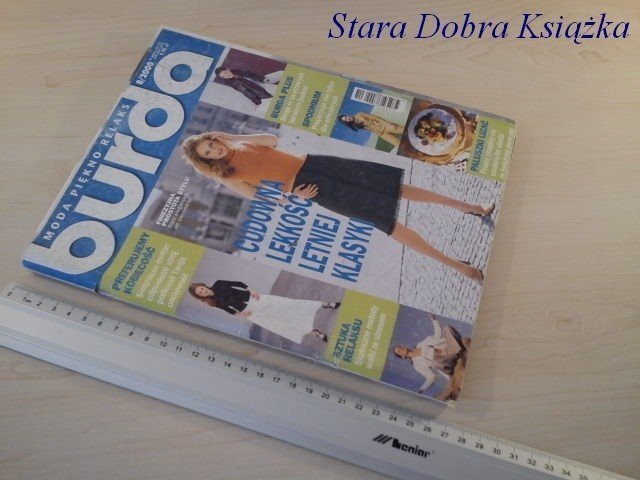 BURDA 8/2000 CUDOWNA LEKKOŚĆ LETNIEJ KLASYKI