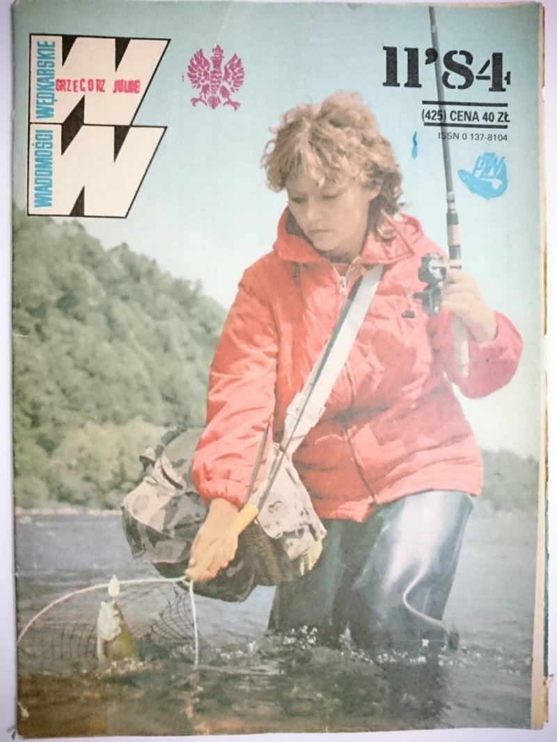 WIADOMOŚCI WĘDKARSKIE 11-1984