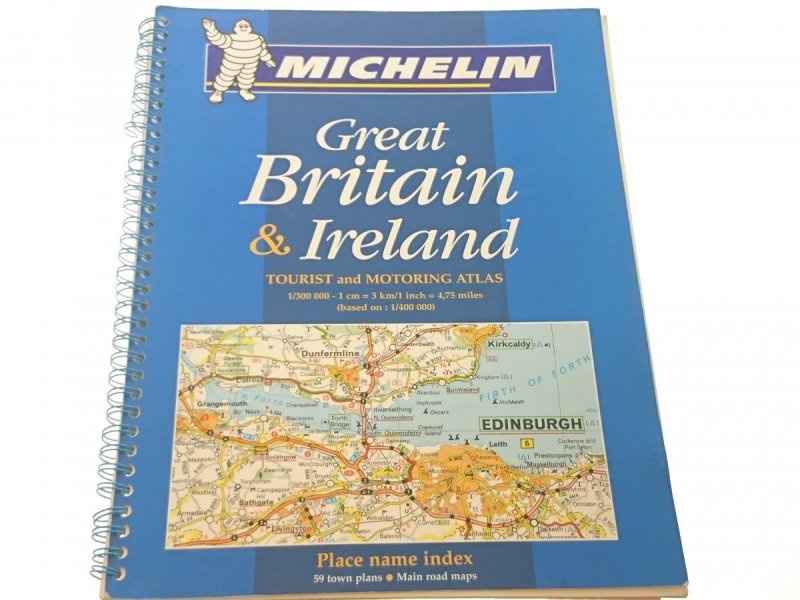 GREAT BRITAIN AND IRELAND. TOURIST MOTORING ATLAS