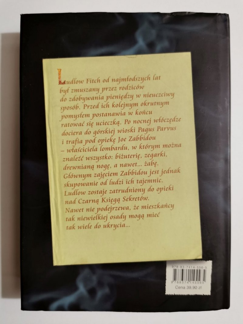 CZARNA KSIĘGA SEKRETÓW - F. E. Higgins 
