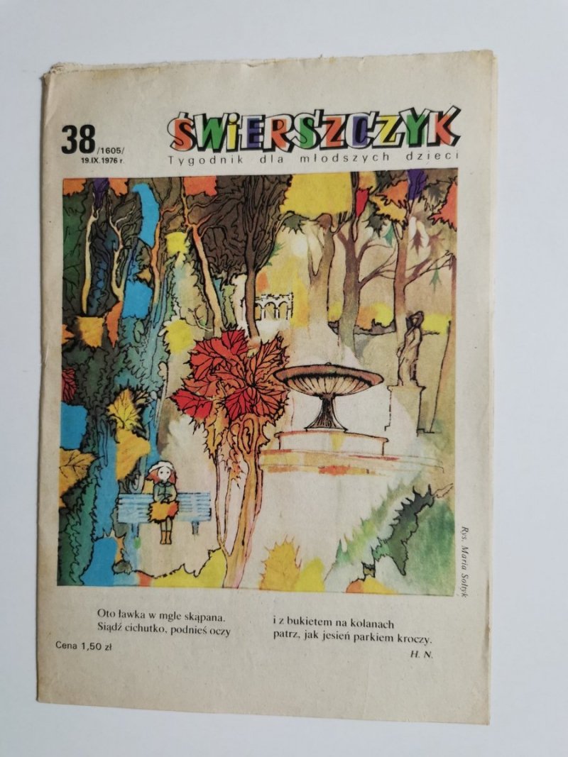 ŚWIERSZCZYK NR 38 /1605/ 19.IX.1976 r.
