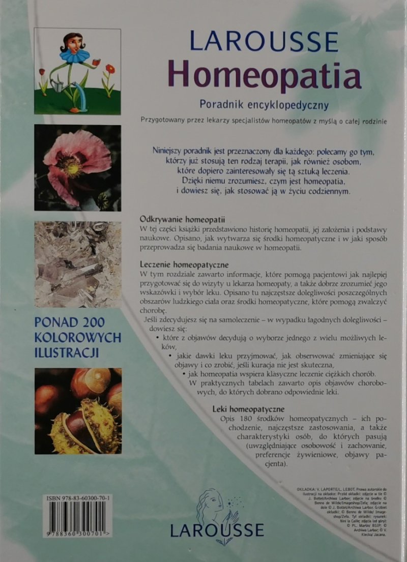 HOMEOPATIA Poradnik encyklopedyczny