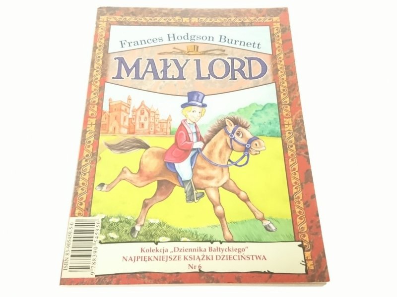 MAŁY LORD - Frances Hodgson Burnett