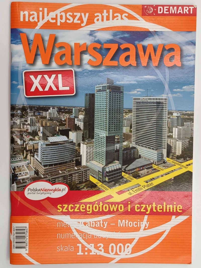 NAJLEPSZY ATLAS. WARSZAWA XXL