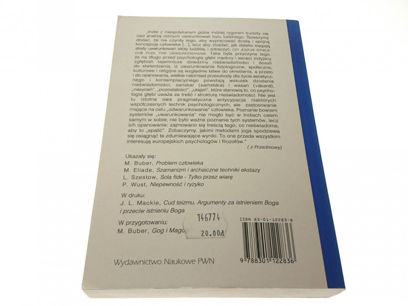 JOGA NIEŚMIERTELNOŚĆ I WOLNOŚĆ Mircea Eliade 1997