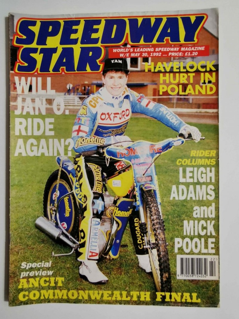 SPEEDWAY STAR MAY 30 1992