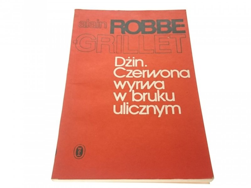 DŻIN. CZERWONA WYRWA W BRUKU ULICZNYM 1984