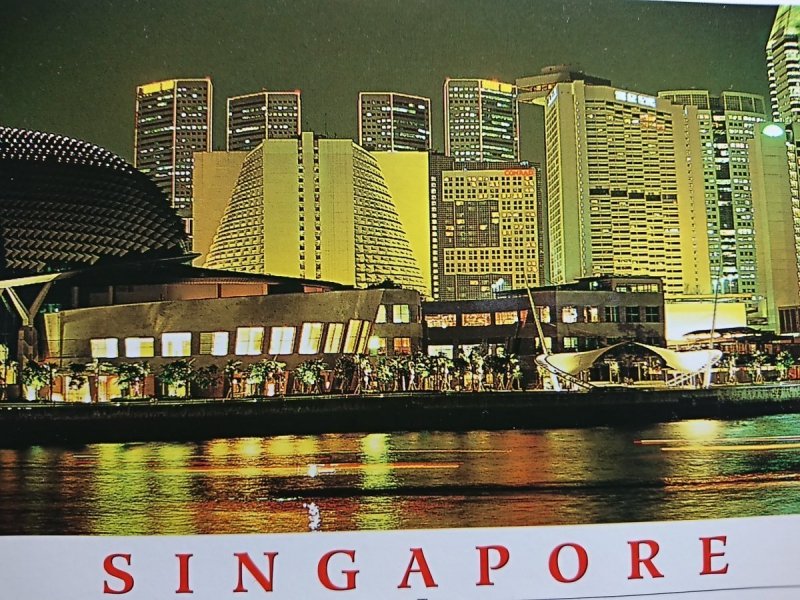 SINGAPORE. THE MARINA IS SINGAPORE'S NEWEST
