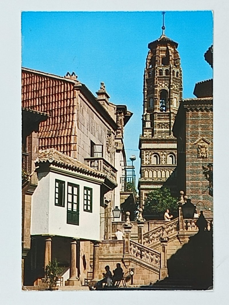 PUEBLO ESPANOL BARECELONA GRADAS DE SANTIAGO