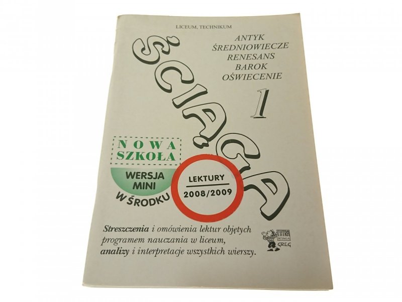 ŚCIĄGA 1 ANTYK, ŚREDNIOWIECZE, RENESANS, BAROK