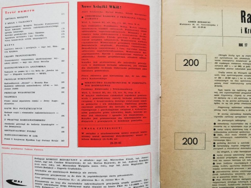 Radioamator i krótkofalowiec 8/1967