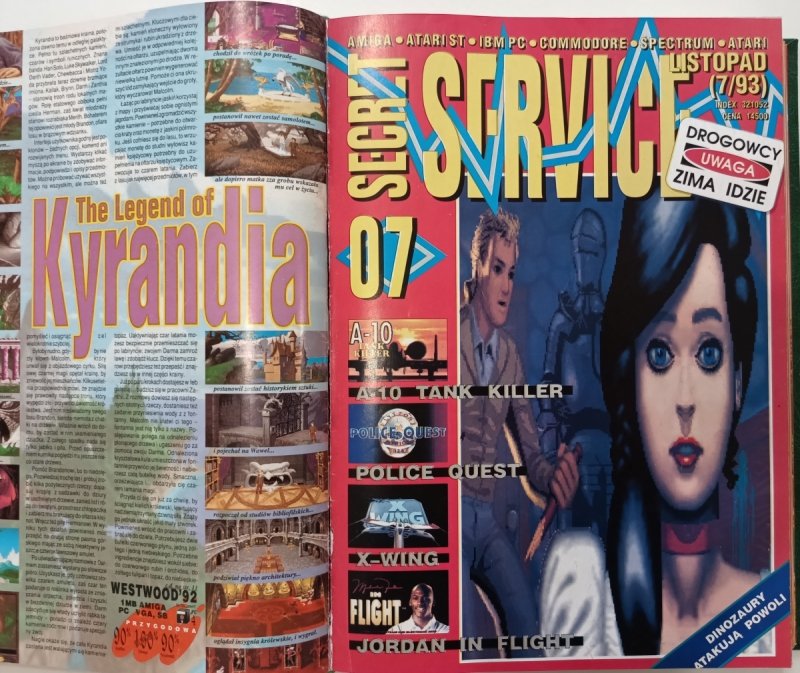 SECRET SERVICE OD 1/93 DO 20/95