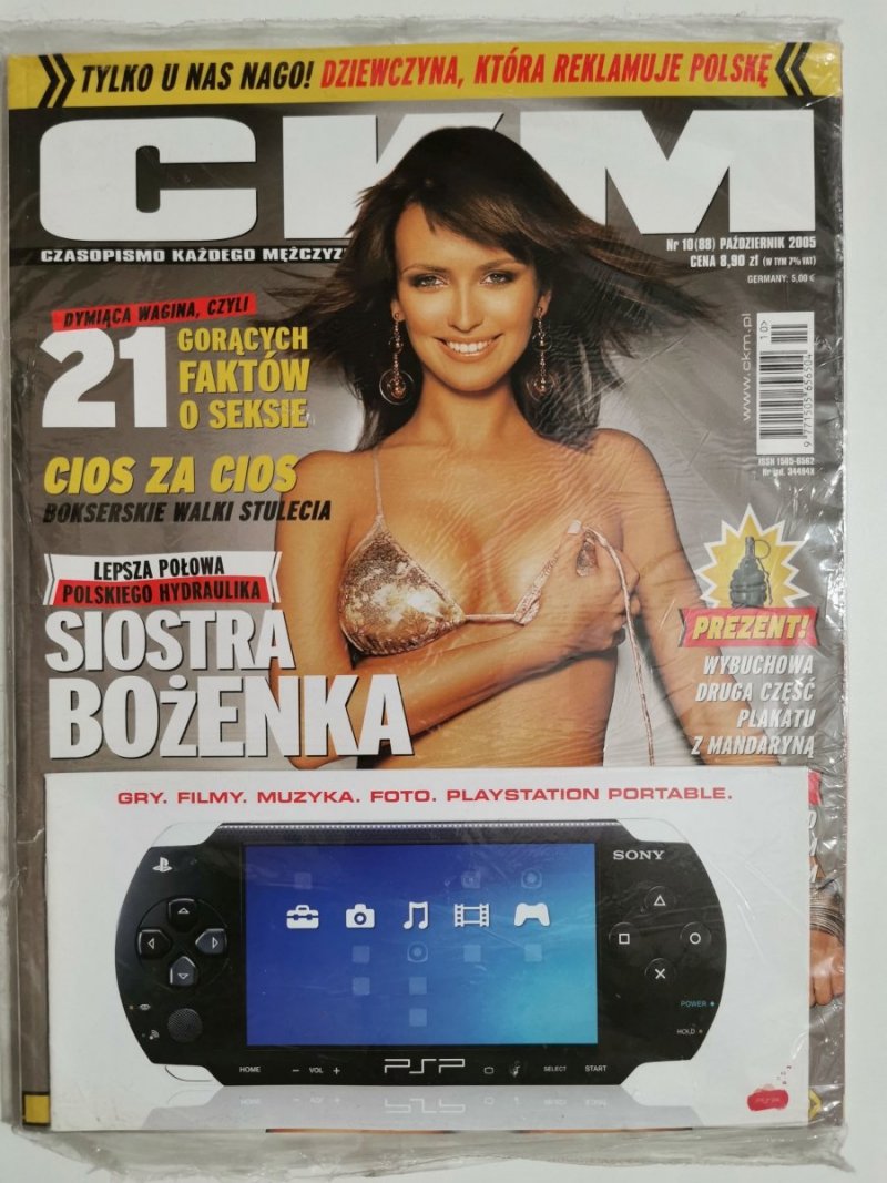CKM NR 10 (88) PAŹDZIERNIK 2005 ZAFOLIOWANY NUMER