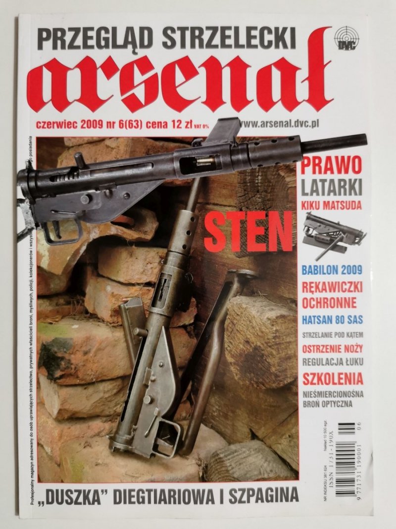 PRZEGLĄD STRZELECKI ARSENAŁ CZERWIEC 2009 NR 6 (63)