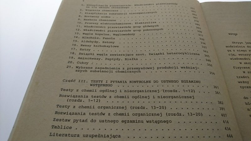 REPETYTORIUM Z CHEMII DLA KANDYDATÓW - Karczyński