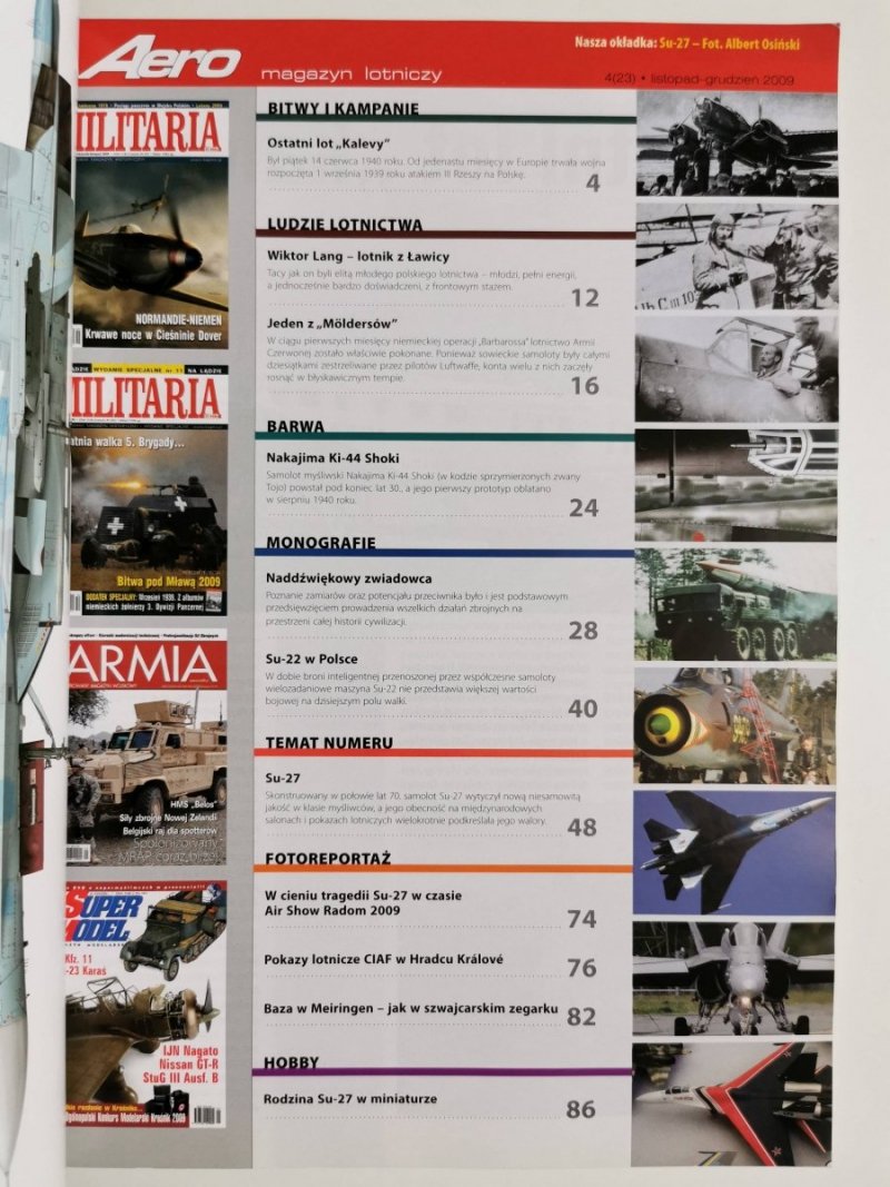 AERO MAGAZYN LOTNICZY LISTOPAD GRUDZIEŃ NR 4 (23)/2009 