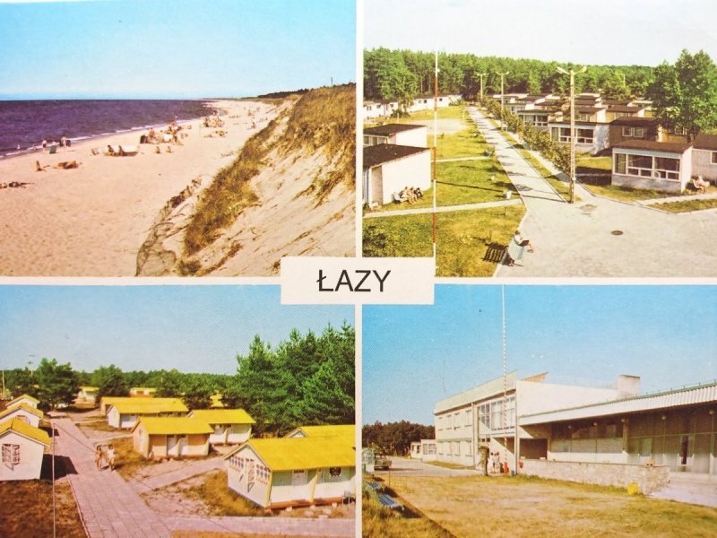 ŁAZY. PLAŻA. OŚRODKI WYPOCZYNKOWE FOT. T. SUMIŃSKI