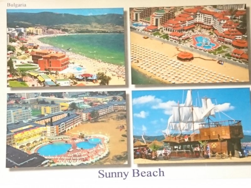 BULGARIA. SUNNY BEACH. CZTERY ZDJĘCIA