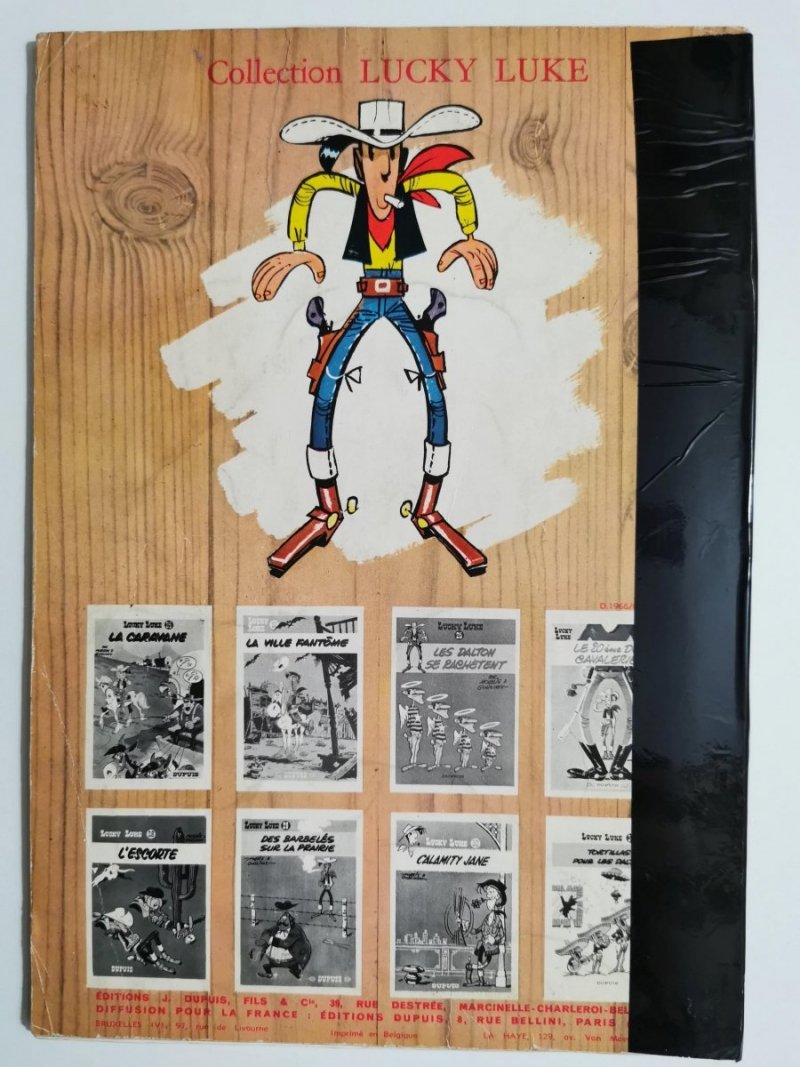 LUCKY LUKE 12 LES COUSINS DALTON 1969