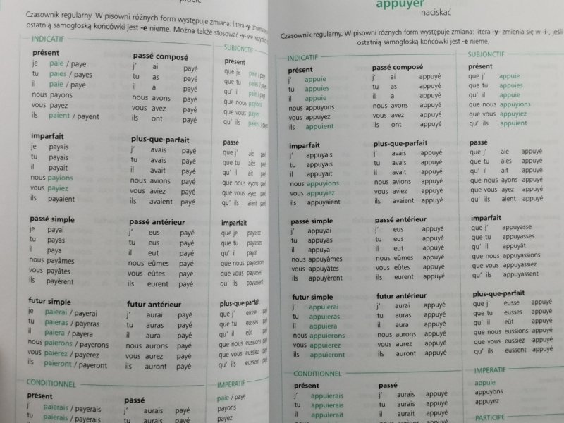 PONS. CZASY I CZASOWNIKI FRANCUSKIE