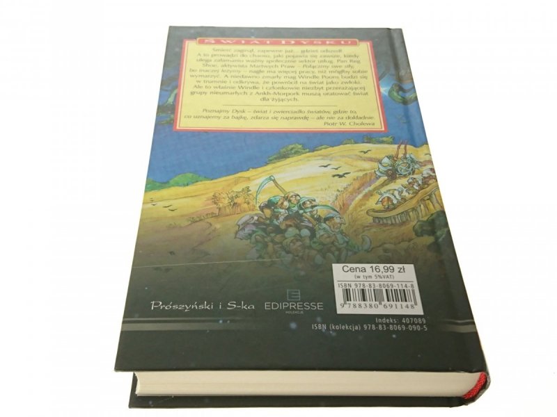 ŚWIAT DYSKU TOM 25 KOSIARZ - Terry Pratchett 1991