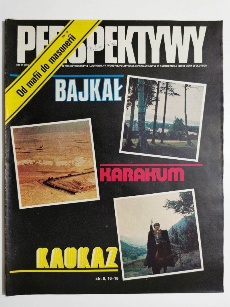 PERSPEKTYWY NUMER 35 (676) 15 PAŹDZIERNIKA 1982