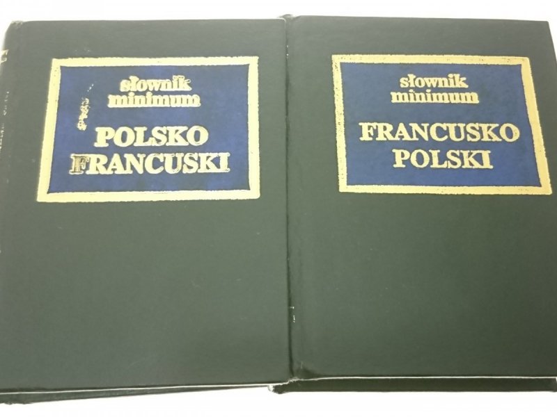 SŁOWNIK MINIMUM FRA-POL; POL-FRA (Wydanie IX 1990)
