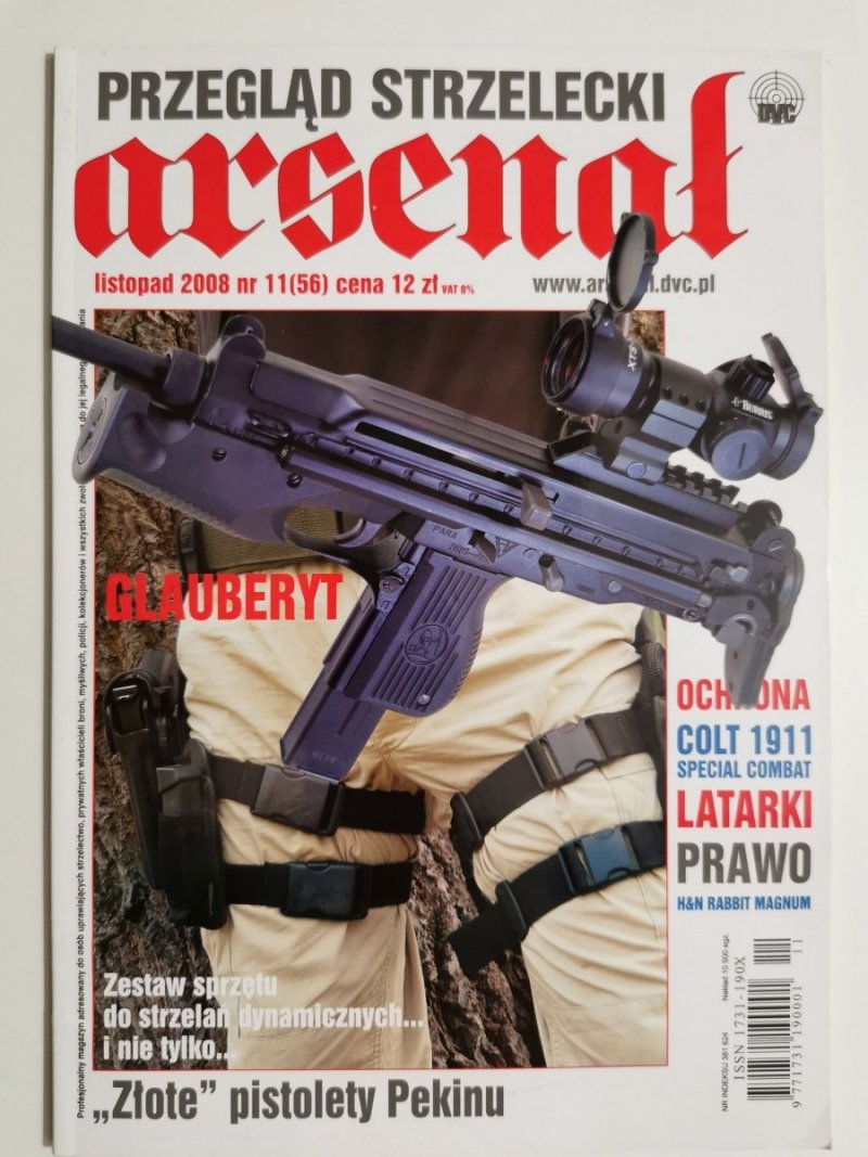 PRZEGLĄD STRZELECKI ARSENAŁ LISTOPAD 2008 NR 11 (56) 