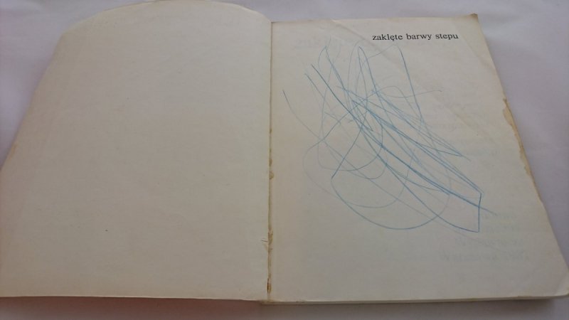 ZAKLĘTE BARWY STEPU - Aleksander Barszczewski 1987