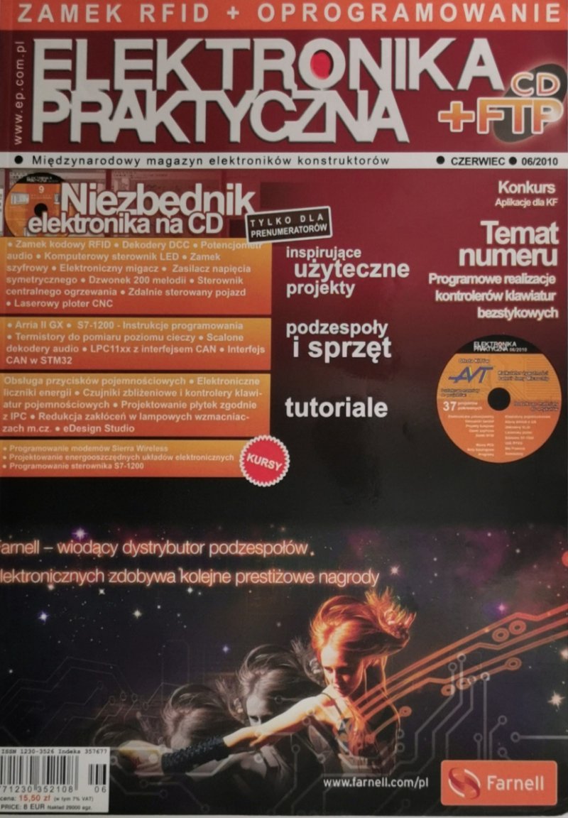 ELEKTRONIKA PRAKTYCZNA 06/2010 CD+FTP