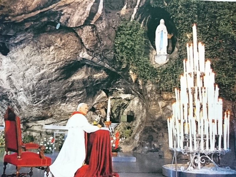 C 247 - LOURDES. SA SAINTETE JEAN PAUL II
