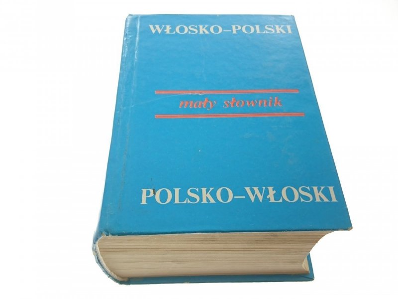 MAŁY SŁOWNIK WŁOSKO-POLSKI, POLSKO-WŁOSKI (1990)