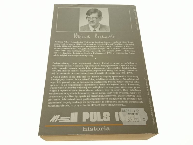 NAJNOWSZA HISTORIA POLSKI 1914-1993 TOM 2 - Albert