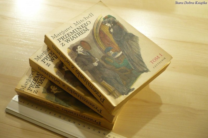 PRZEMINĘŁO Z WIATREM TOMY OD I DO III - Mitchell