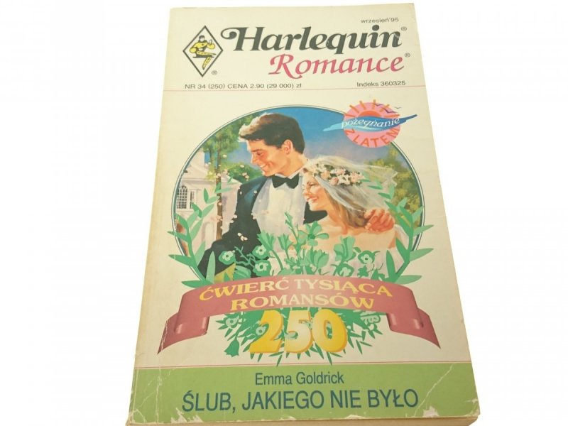 ŚLUB, JAKIEGO NIE BYŁO - Emma Goldrick (1995)