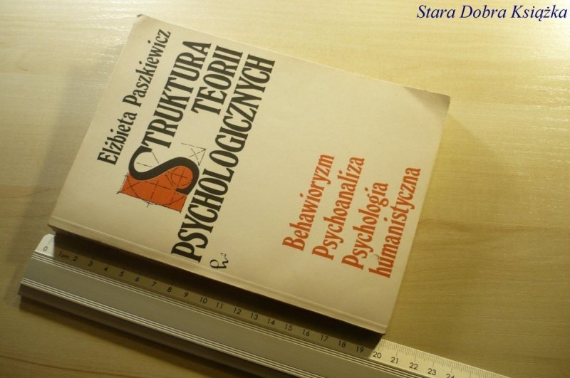 STRUKTURA TEORII PSYCHOLOGICZNYCH Paszkiewicz 1983