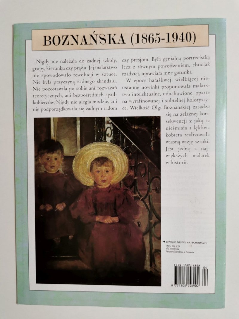 WIELCY MALARZE NR 15 OLGA BOZAŃSKA 