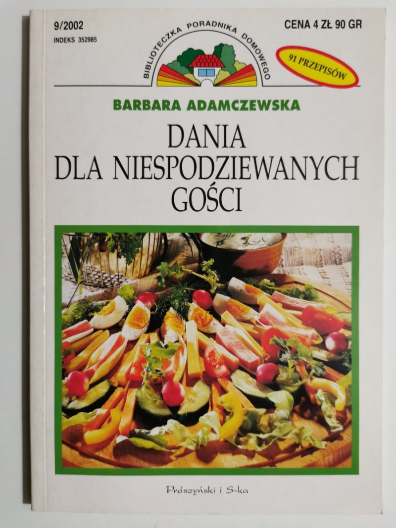 DANIA DLA NIESPODZIEWANYCH GOŚCI - Barbara Adamczewska