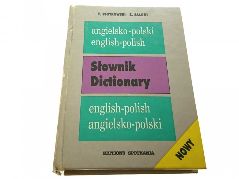 SŁOWNIK DICTIONARY. ANGIELSKO-POLSKI - Piotrowski