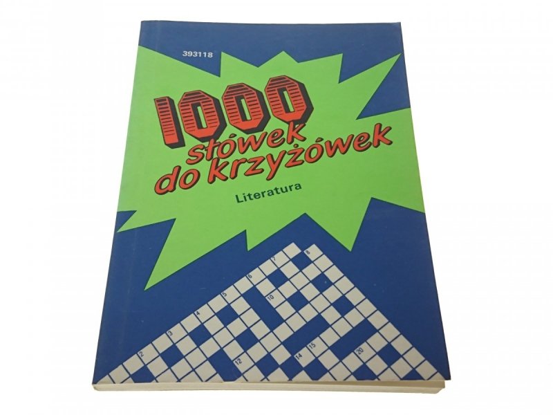 1000 SŁÓWEK DO KRZYŻÓWEK. LITERATURA 1993