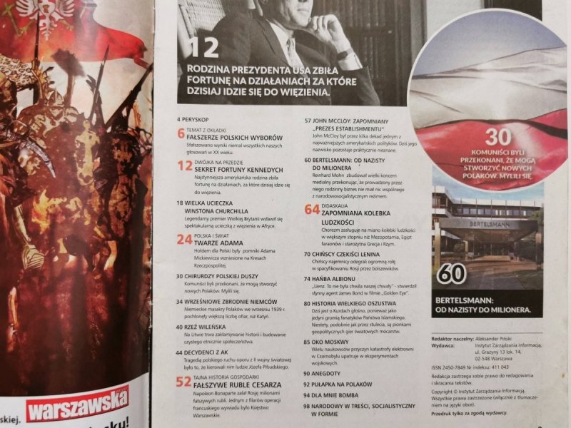 HISTORIA BEZ CENZURY Nr 10-11 (30-31) 2018