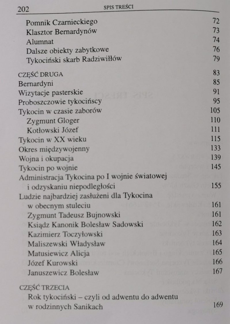MÓJ DAWNY TYKOCIN - Jan Zimnoch 2002