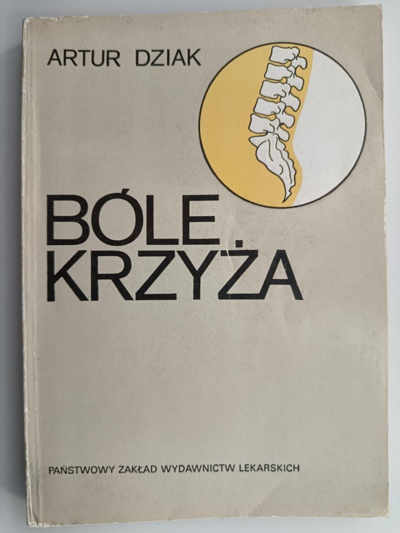 BÓLE  KRZYŻA. ARTUR DZIAK