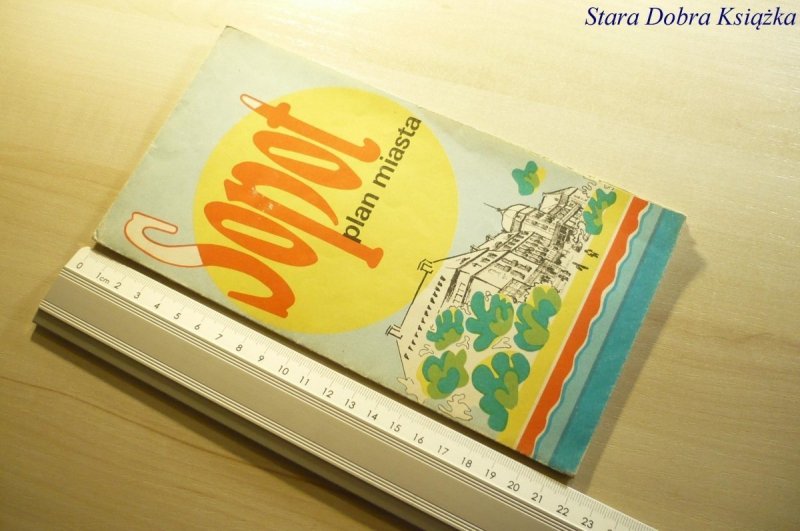 SOPOT. PLAN MIASTA 1980