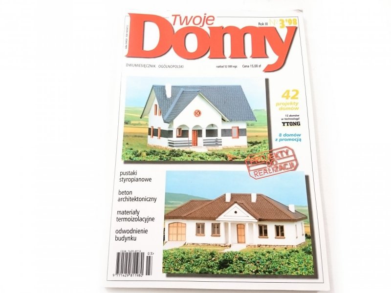 TWOJE DOMY ROK III No 3'98