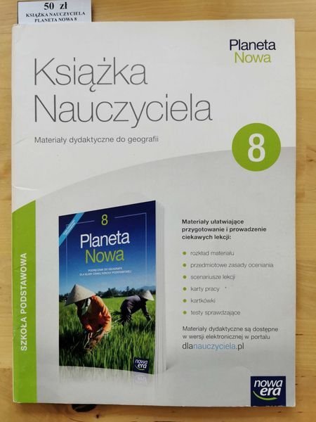 Planeta Nowa 8 Książka nauczycielska. Materiały dydaktyczne