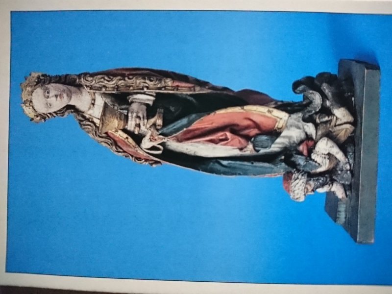 MUZEUM W GLIWICACH. RZEŹBA ŚW. BARBARA FOT. HOMBEK